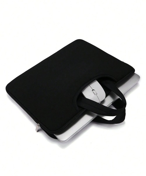 週末セールJAPANメンサのPCケース タブレットケース ブラック 未使用 CALIFORNIA OUTFITTERS タブレットケース 11D48-MZ 外ポケット付き PC