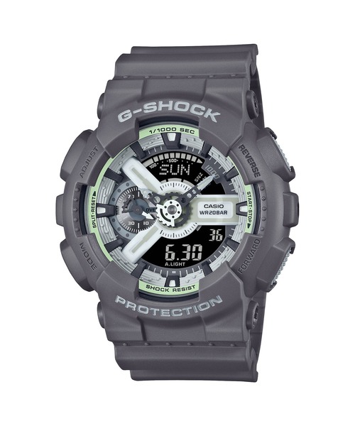 G-SHOCK 「G-SHOCK」 デジタル腕時計 FREE グレー×ホワイト メンズ