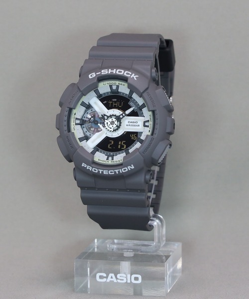 G-SHOCK 「G-SHOCK」 デジタル腕時計 FREE グレー×ホワイト メンズ