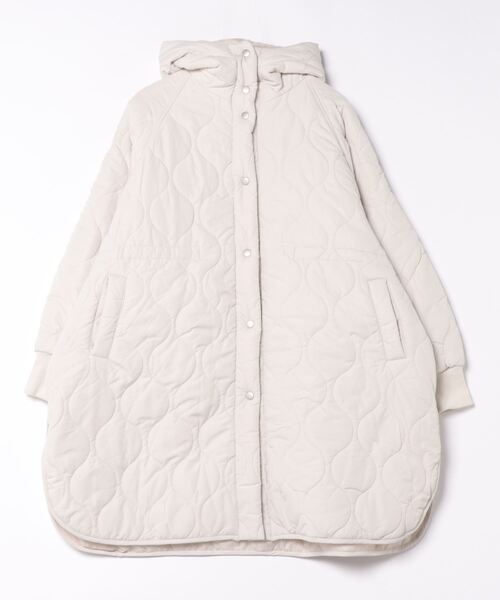 「PREFERIR」 「amuelle rosetta」コート MEDIUM オフホワイト レディース_画像4