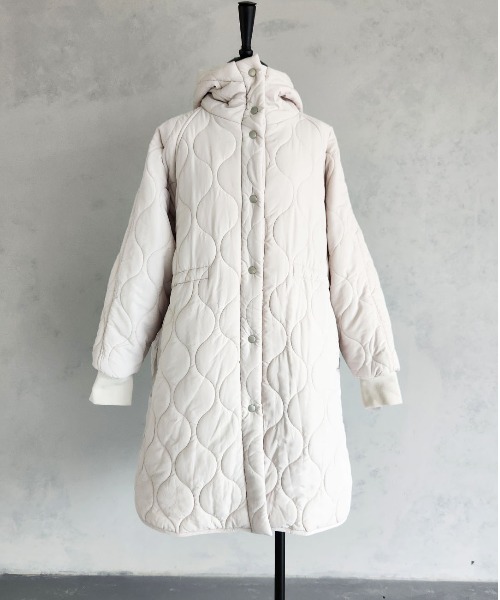 「PREFERIR」 「amuelle rosetta」コート MEDIUM オフホワイト レディース_画像9