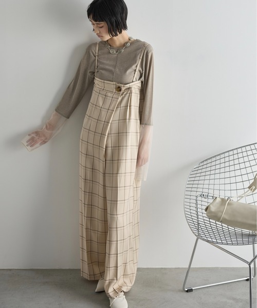 「THE YOn」 長袖カットソー FREE ホワイト レディース_画像9