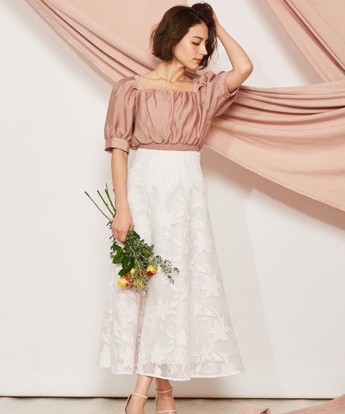 「NOELA」 フレアスカート S グレー レディース_画像7