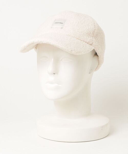 【NEW】カルバン・クライン（ ）/キャップ − ブークレパッチキャップ / アイボリー [4F5026G] Calvin Klein（カルバン・クライン） キャップ 帽子 Calvin Klein