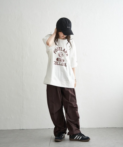 NO NEED（ノーニード） ワイドパンツ パンツ カラーナイロンパンツ2