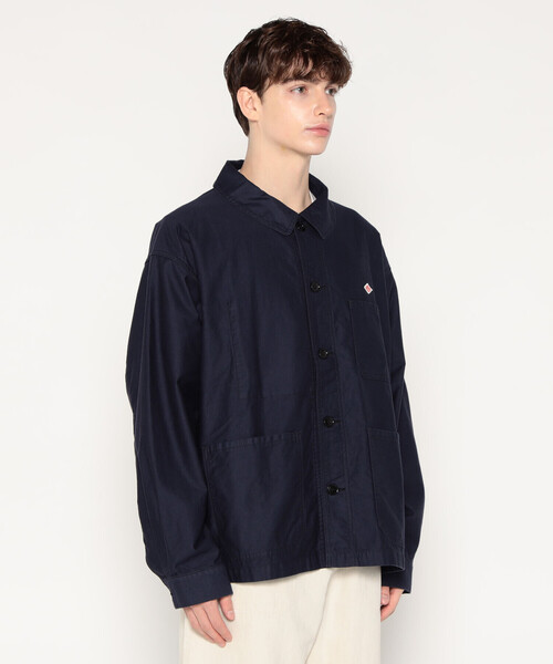 DANTON ノーカラージャケット サイズ42 ネイビー Danton（ダントン） ジャケット 42 ネイビー メンズ : ZOZOTOWN Yahoo