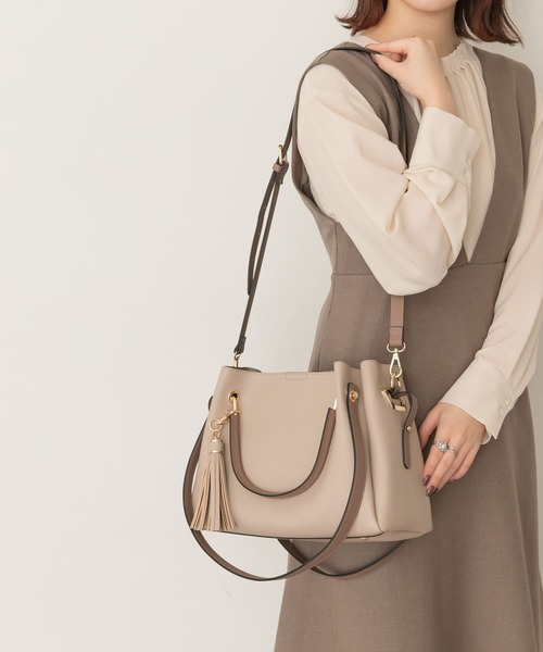 「RODE SKO」 2WAYバッグ ONE グレー レディース_画像4