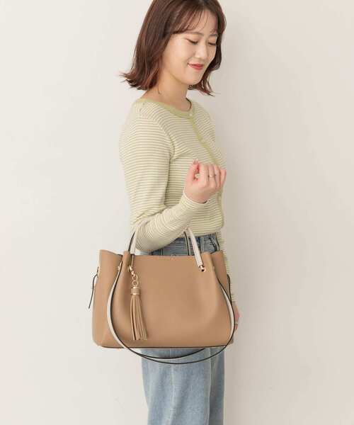 「RODE SKO」 2WAYバッグ ONE グレー レディース_画像9