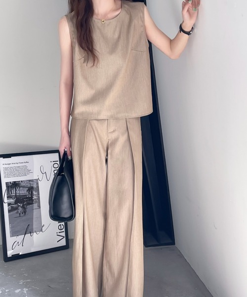 「ABITOKYO」 セットアップ M アイボリー レディース_画像2