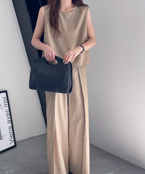 「ABITOKYO」 セットアップ M アイボリー レディース_画像4