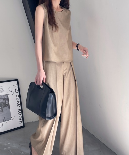 「ABITOKYO」 セットアップ M アイボリー レディース_画像6