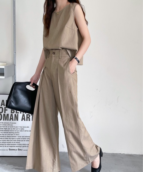 「ABITOKYO」 セットアップ M アイボリー レディース_画像8