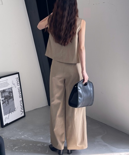 「ABITOKYO」 セットアップ M アイボリー レディース_画像9