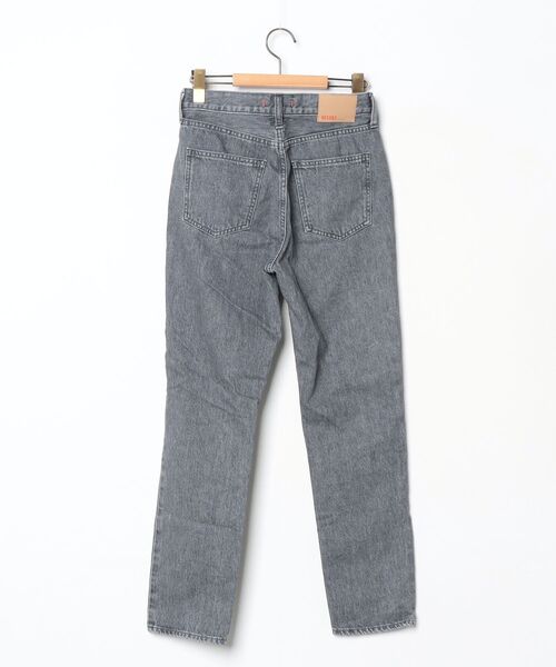 「NEEDBY heritage」 デニムパンツ 24 グレー レディース_画像2