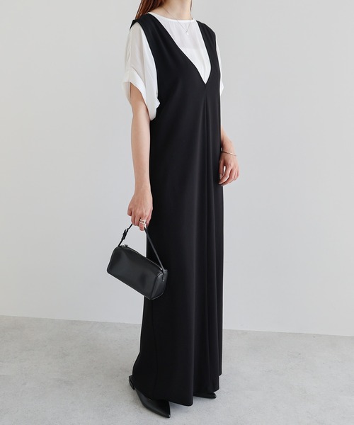 「evernavy」 サロペットスカート S ブラウン系その他 レディース_画像7