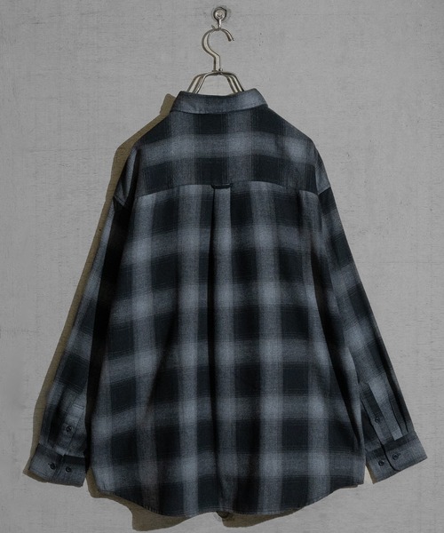 「Naive magic」 長袖シャツ LARGE グリーン メンズ_画像4