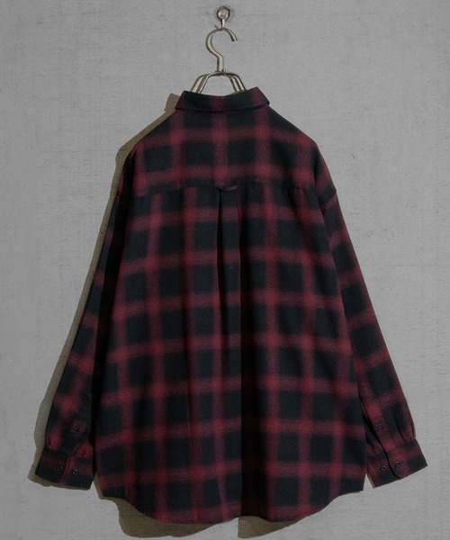 「Naive magic」 長袖シャツ LARGE グリーン メンズ_画像7