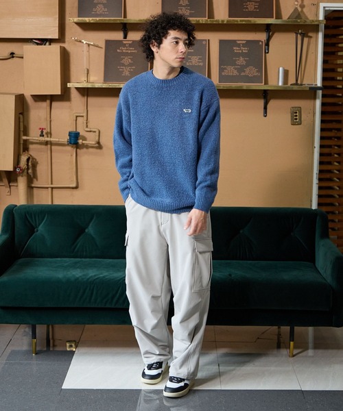 「BAYFLOW」 カーゴパンツ LARGE ダークブラウン メンズ_画像2