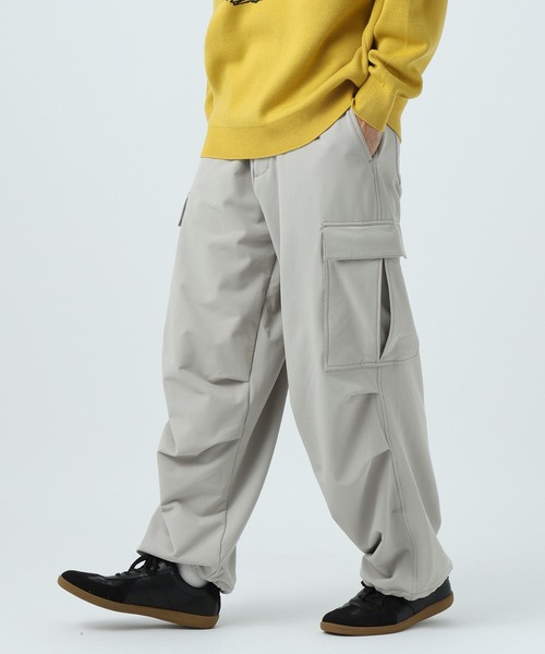 「BAYFLOW」 カーゴパンツ LARGE ダークブラウン メンズ_画像6