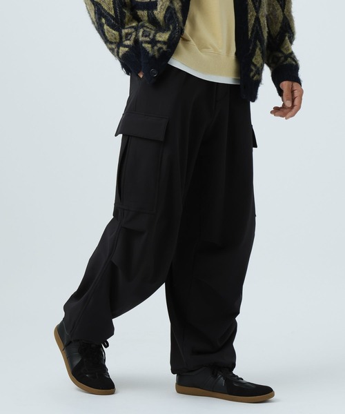 「BAYFLOW」 カーゴパンツ LARGE ダークブラウン メンズ_画像9