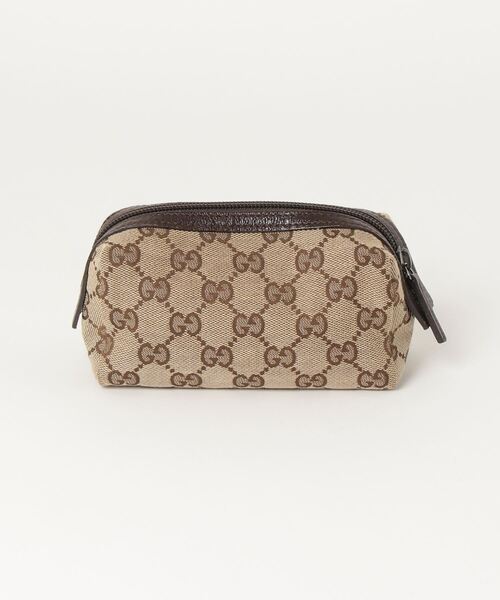 GUCCI グッチ ポーチ ブラウン レディース GUCCI（グッチ） ポーチ - ブラウン レディース : ZOZOTOWN Yahoo!店
