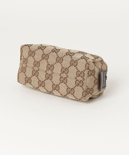 GUCCI グッチ ポーチ ブラウン レディース GUCCI（グッチ） ポーチ - ブラウン レディース : ZOZOTOWN Yahoo!店