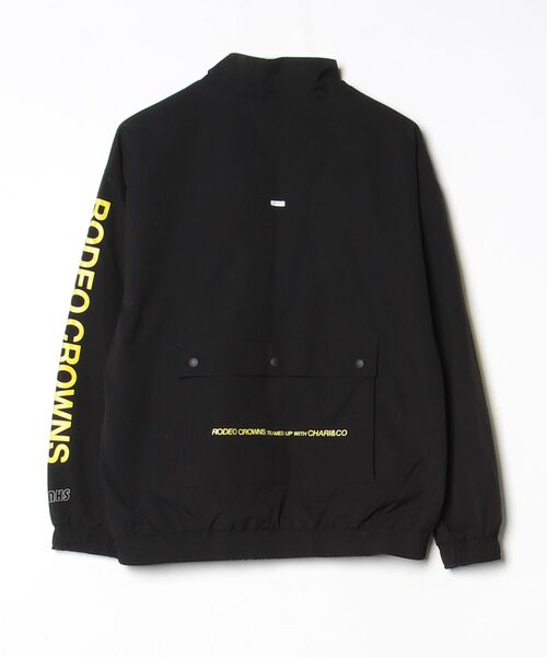 「CHARI&CO」 刺繍ブルゾン M ブラック レディース_画像2