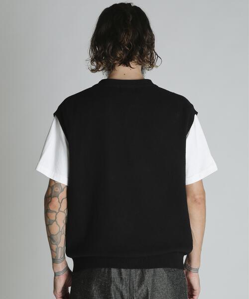 Schott N.Y.C（ショット） ベスト ジレ Schott/ショット/B.S. KNIT