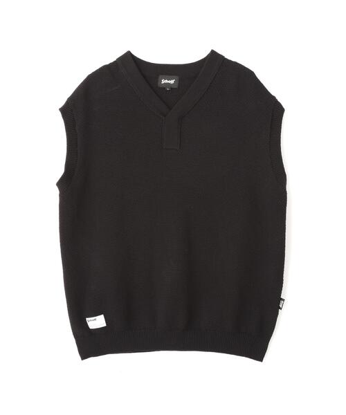 Schott N.Y.C（ショット） ベスト ジレ Schott/ショット/B.S. KNIT