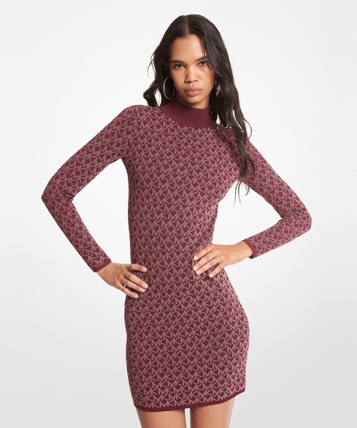 MICHAEL KORS（マイケルコース） ニットワンピース X-SMALL レッド