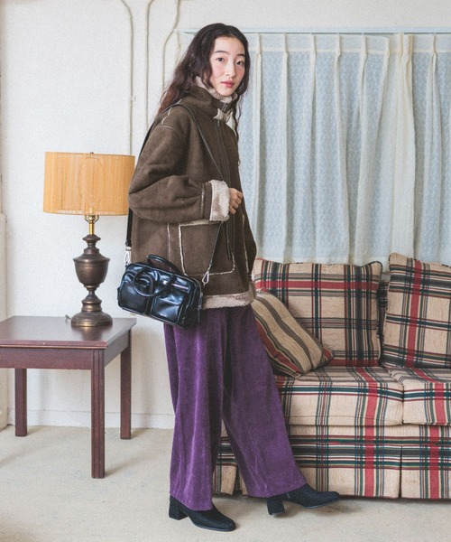 niko and…（ニコアンド） ブルゾン FREE グレー レディース : ZOZOTOWN