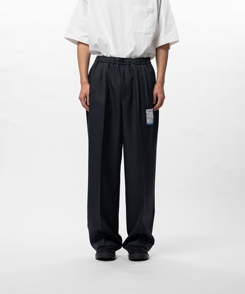 in・stru（men-tal）. スラックス Sharkskin Wool Easy Pants メンズ