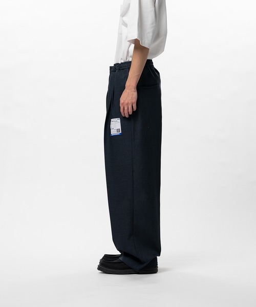 in・stru（men-tal）. スラックス Sharkskin Wool Easy Pants メンズ