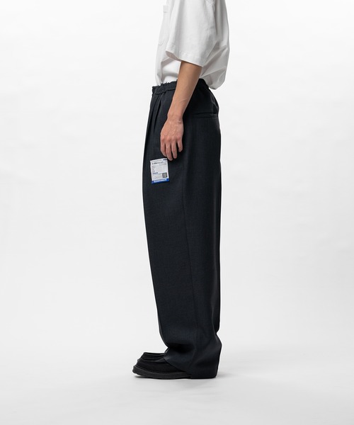 in・stru（men-tal）. スラックス Sharkskin Wool Easy Pants メンズ