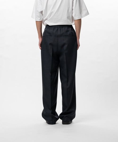 in・stru（men-tal）. スラックス Sharkskin Wool Easy Pants メンズ