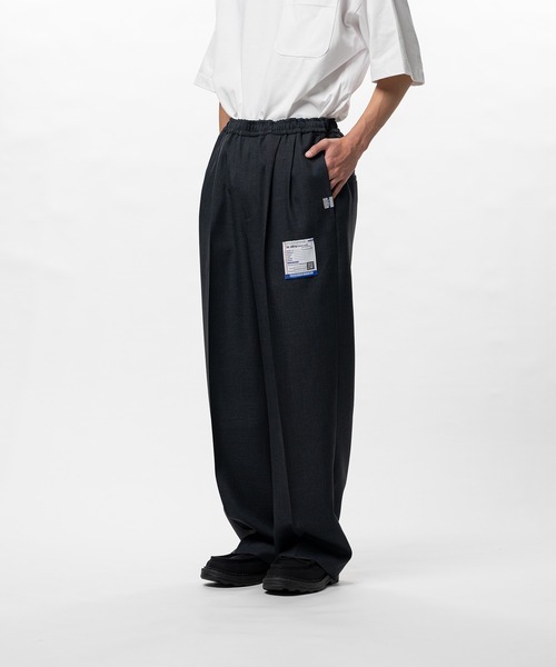 in・stru（men-tal）. スラックス Sharkskin Wool Easy Pants メンズ
