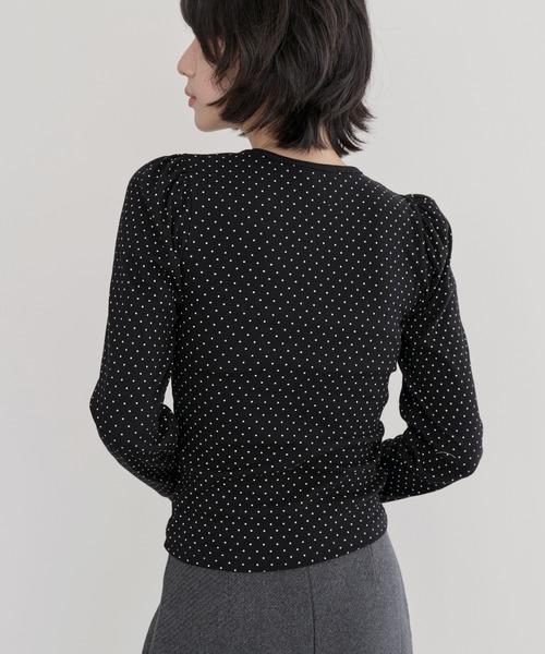 「UNE MANSION」 長袖カットソー FREE クリーム レディース_画像9