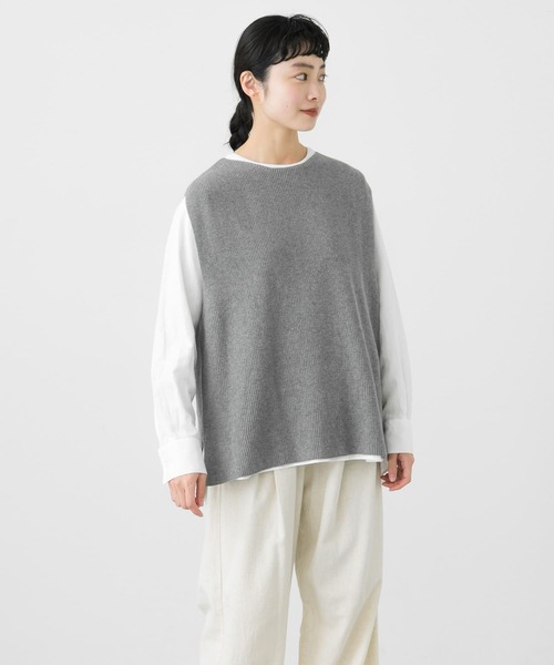 かぐれ ニットベスト FREE グレー レディース : ZOZOTOWN Yahoo!店