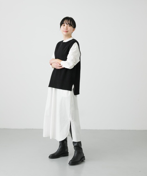 かぐれ ニットベスト FREE グレー レディース : ZOZOTOWN Yahoo!店