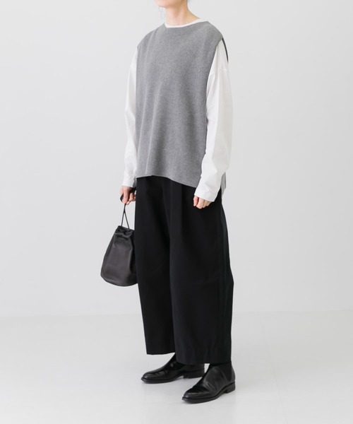 かぐれ ニットベスト FREE グレー レディース : ZOZOTOWN Yahoo!店