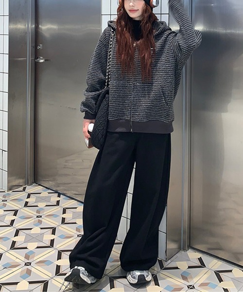 WEGO（ウィゴー） ワイドパンツ スウェットパンツ ジャージ WEGO
