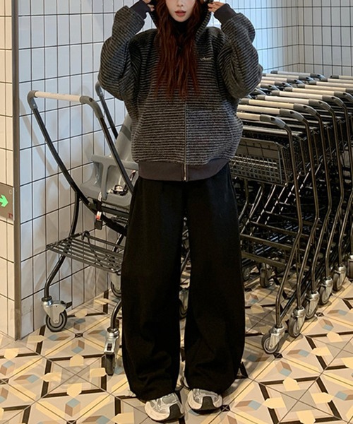 WEGO（ウィゴー） ワイドパンツ スウェットパンツ ジャージ WEGO