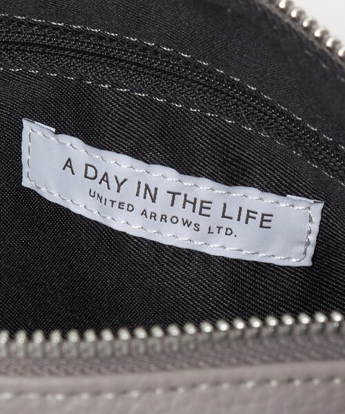 A DAY IN THE LIFE ショルダーバッグ バッグ レザーライク スクエア