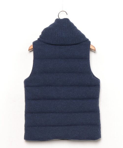 LACOSTE（ラコステ） ダウンベスト - ネイビー レディース : ZOZOTOWN