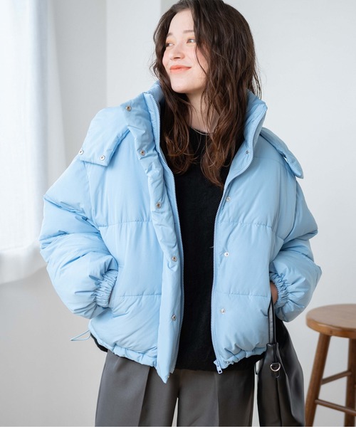 「WEGO」 「sorona」ブルゾン MEDIUM ブラック レディース_画像2