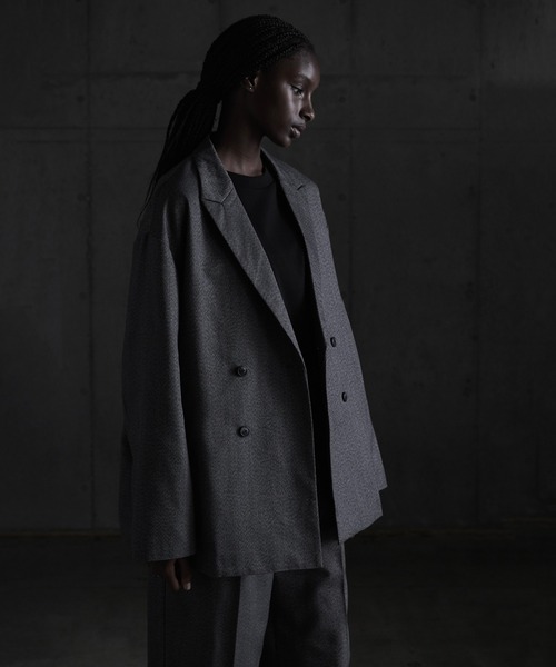 「CALLNE」 テーラードジャケット M グレー メンズ_画像7