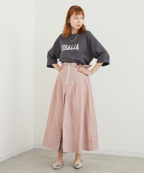 「CLOCHE」 半袖Tシャツ FREE ホワイト レディース_画像5