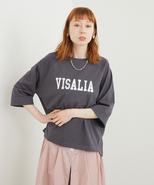 「CLOCHE」 半袖Tシャツ FREE ホワイト レディース_画像7