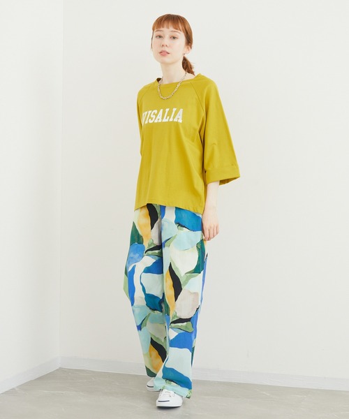 「CLOCHE」 半袖Tシャツ FREE ホワイト レディース_画像9