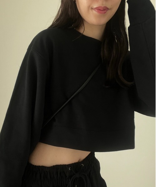 「y/m」 スウェットカットソー FREE 杢グレー レディース_画像7